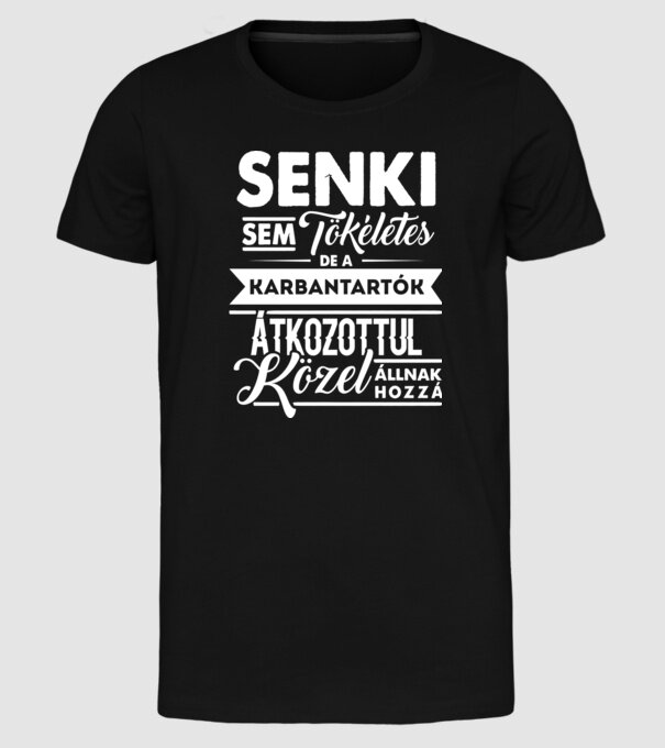  minta fekete pólón