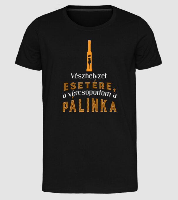  minta fekete pólón