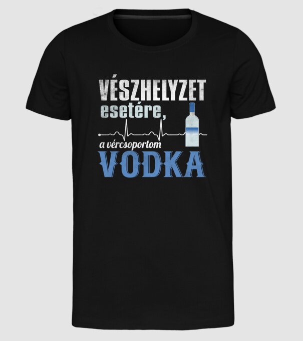  minta fekete pólón