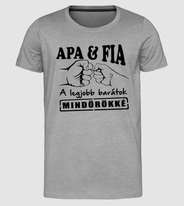  minta szürke pólón