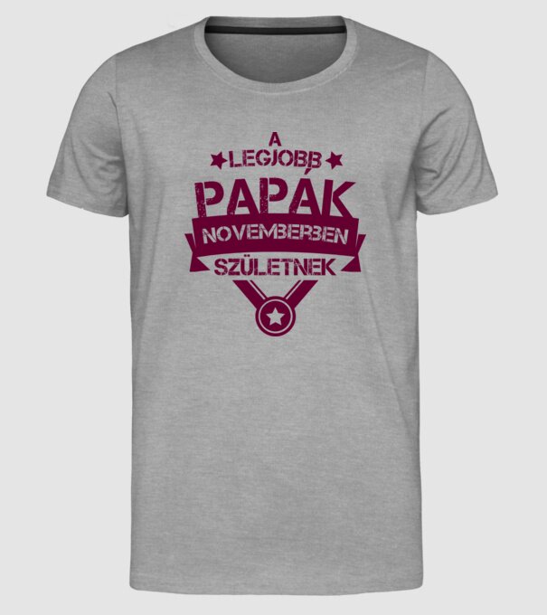  minta szürke pólón