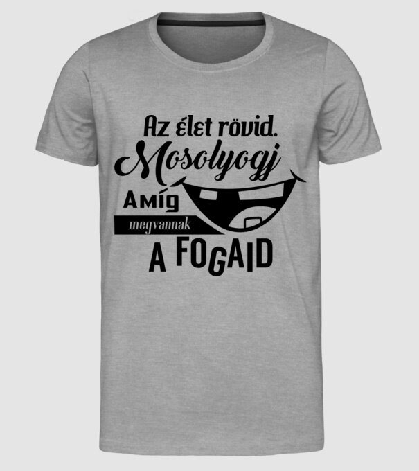  minta szürke pólón