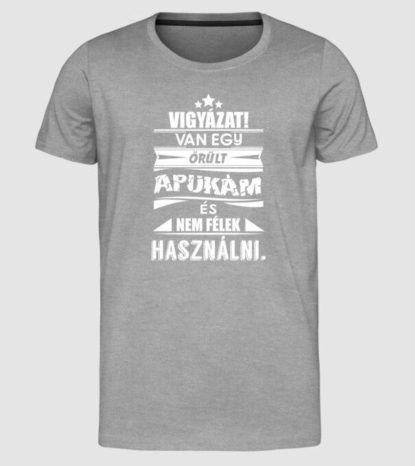  minta szürke pólón
