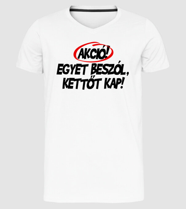  minta fehér pólón