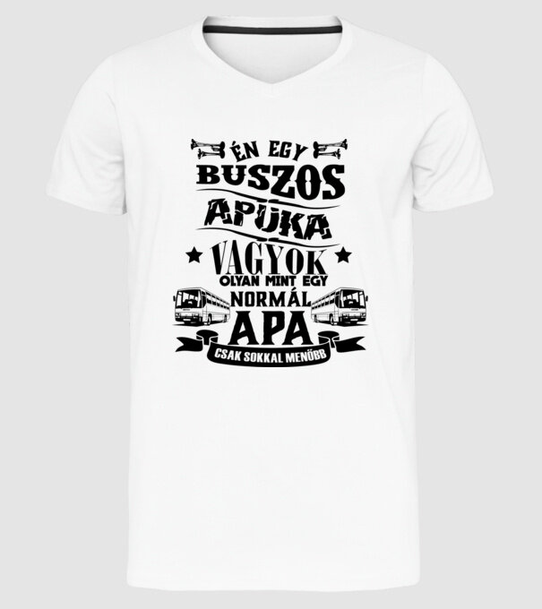  minta fehér pólón