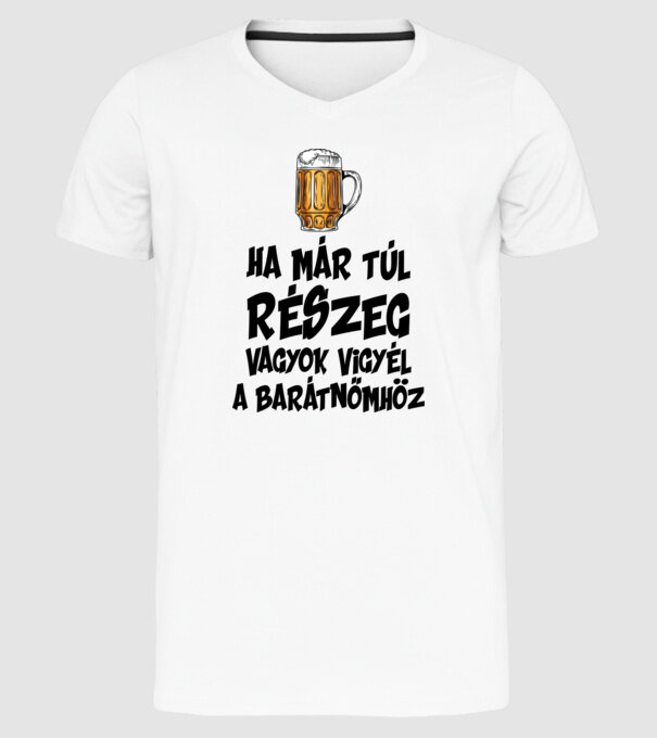  minta fehér pólón