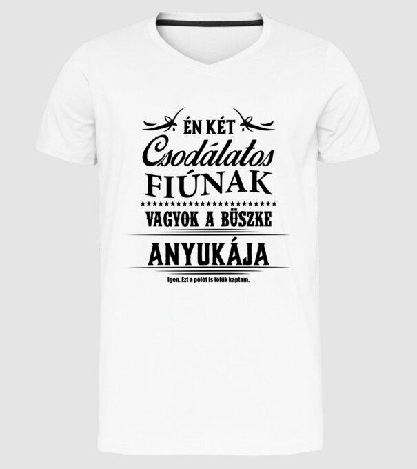  minta fehér pólón