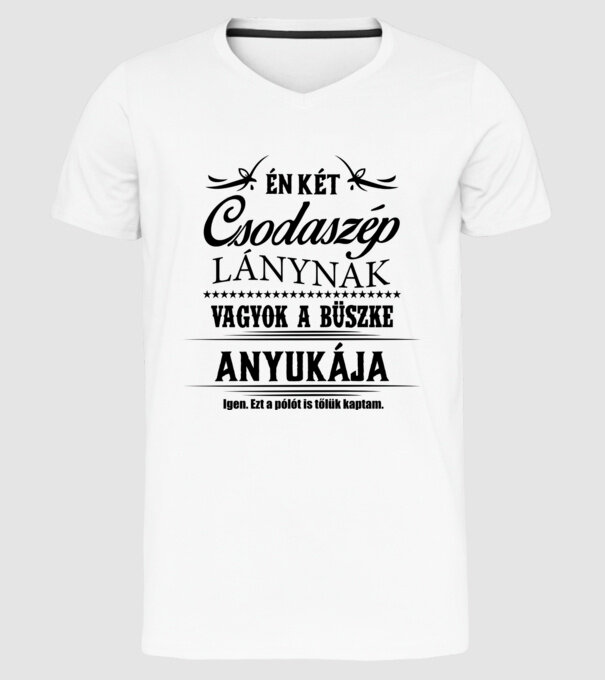  minta fehér pólón