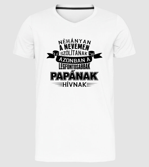  minta fehér pólón