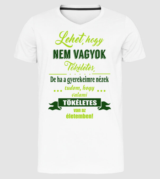  minta fehér pólón