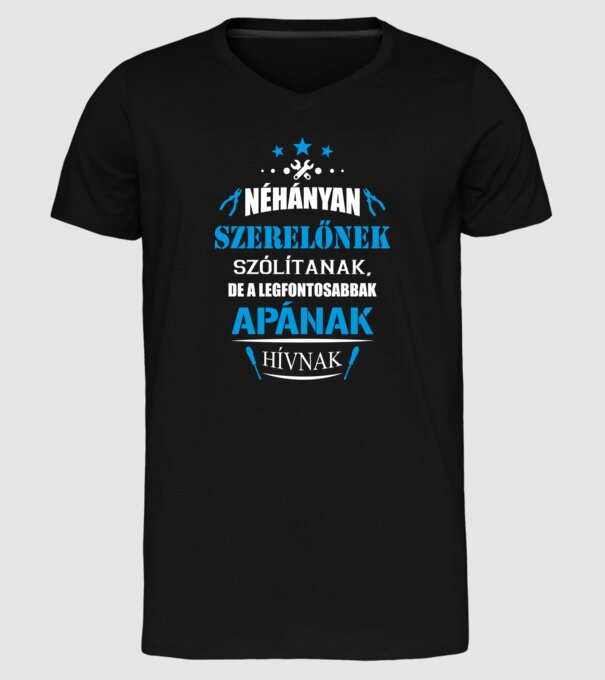  minta fekete pólón