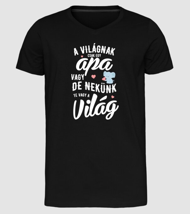  minta fekete pólón