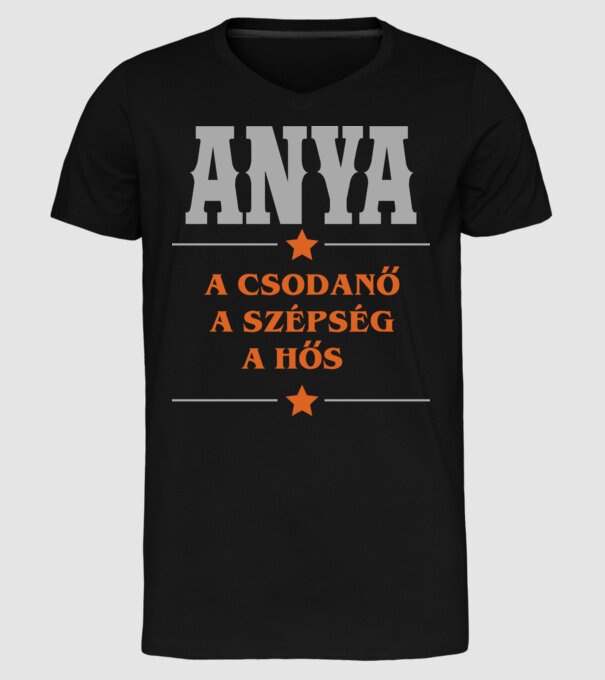  minta fekete pólón