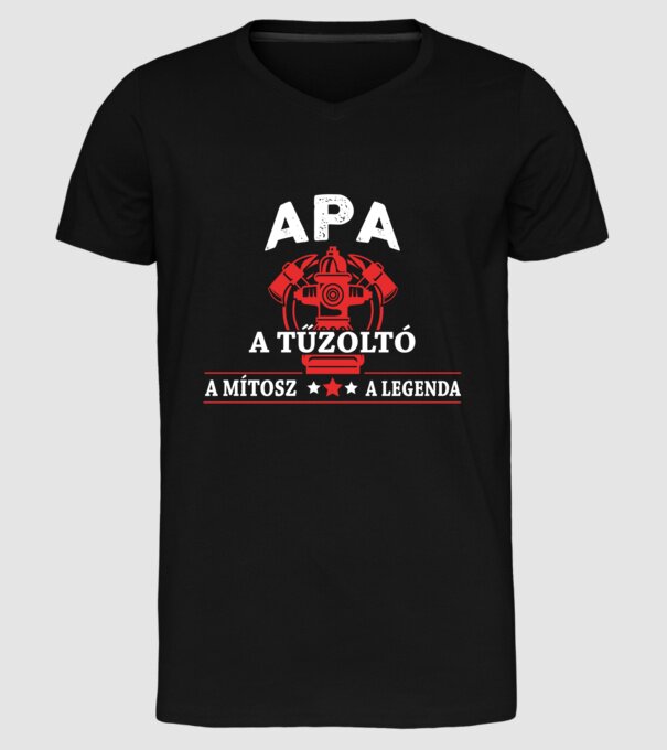  minta fekete pólón