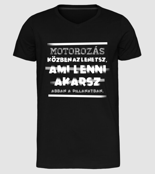  minta fekete pólón