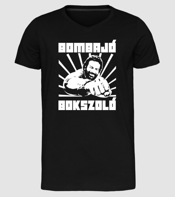  minta fekete pólón