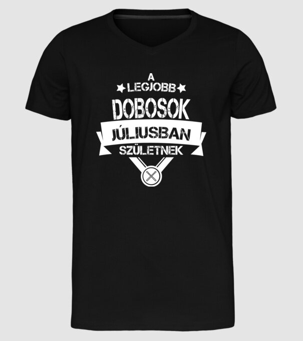  minta fekete pólón