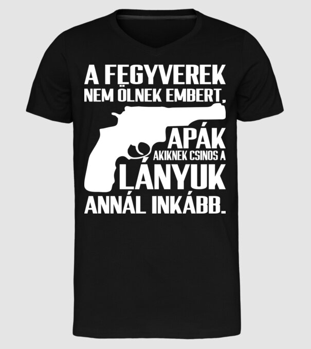  minta fekete pólón