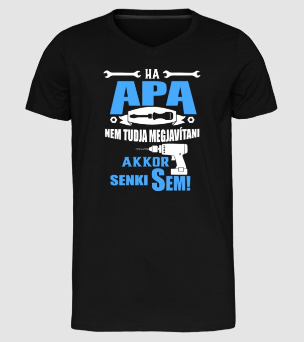  minta fekete pólón