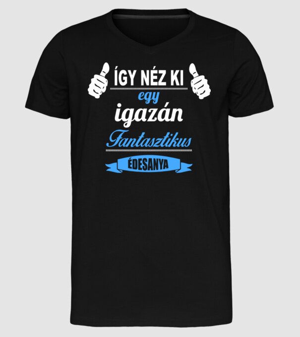 minta fekete pólón