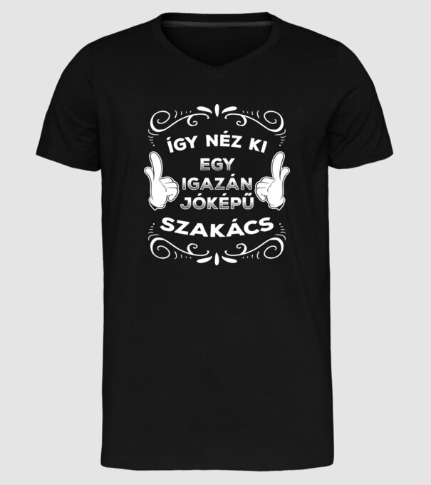  minta fekete pólón