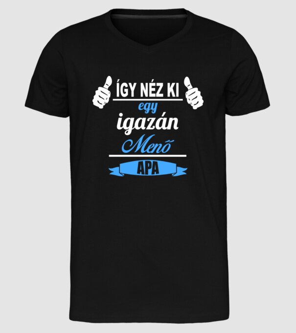  minta fekete pólón