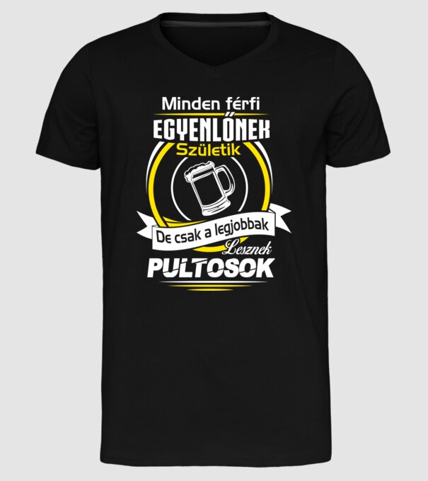  minta fekete pólón