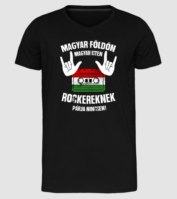  minta fekete pólón