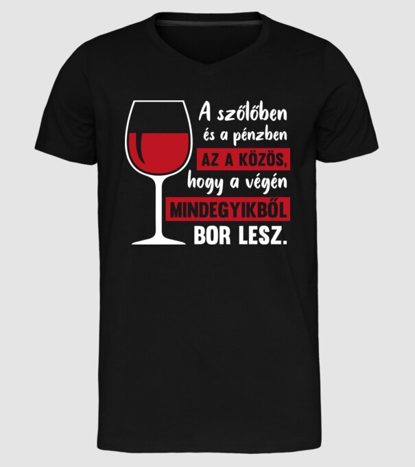  minta fekete pólón