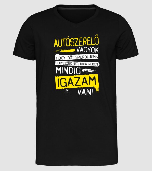  minta fekete pólón