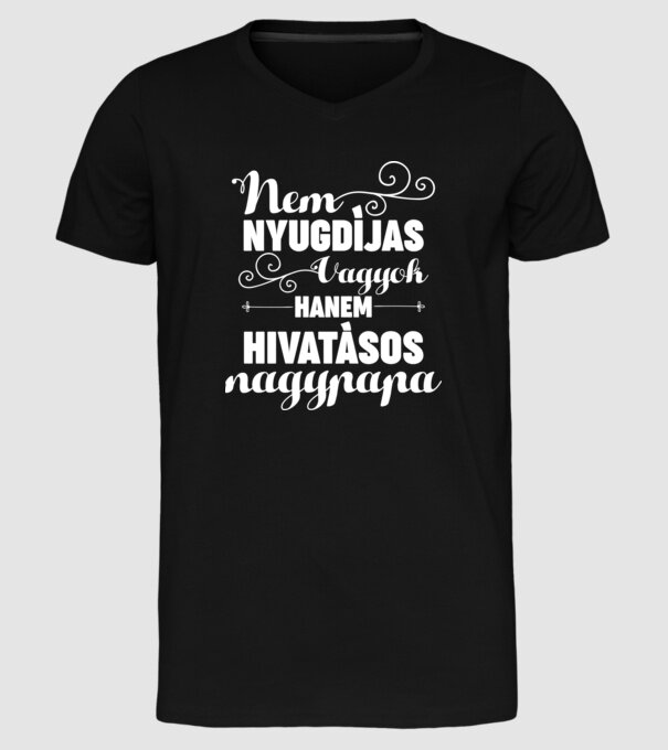  minta fekete pólón