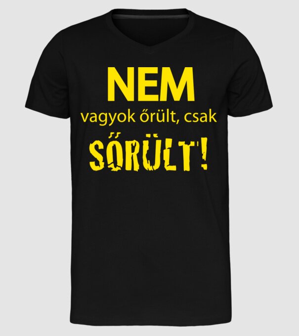  minta fekete pólón