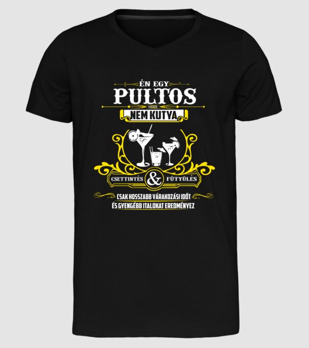  minta fekete pólón