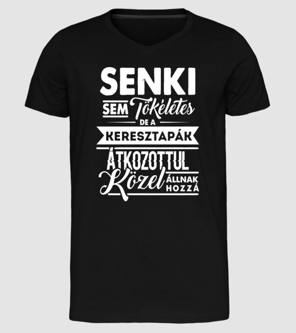  minta fekete pólón