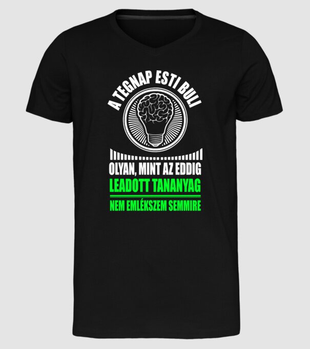 minta fekete pólón