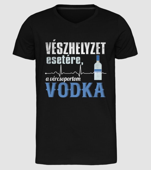  minta fekete pólón