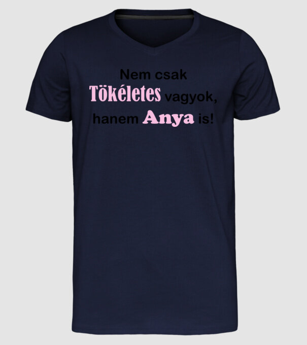  minta sötétkék pólón