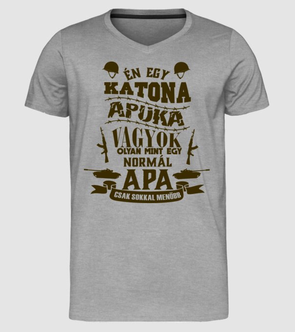  minta szürke pólón