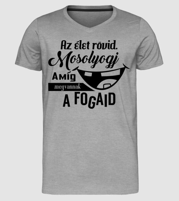  minta szürke pólón