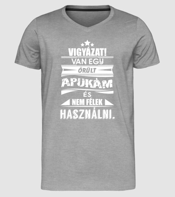  minta szürke pólón