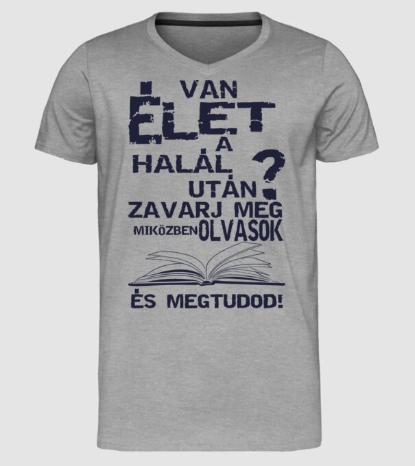 minta szürke pólón