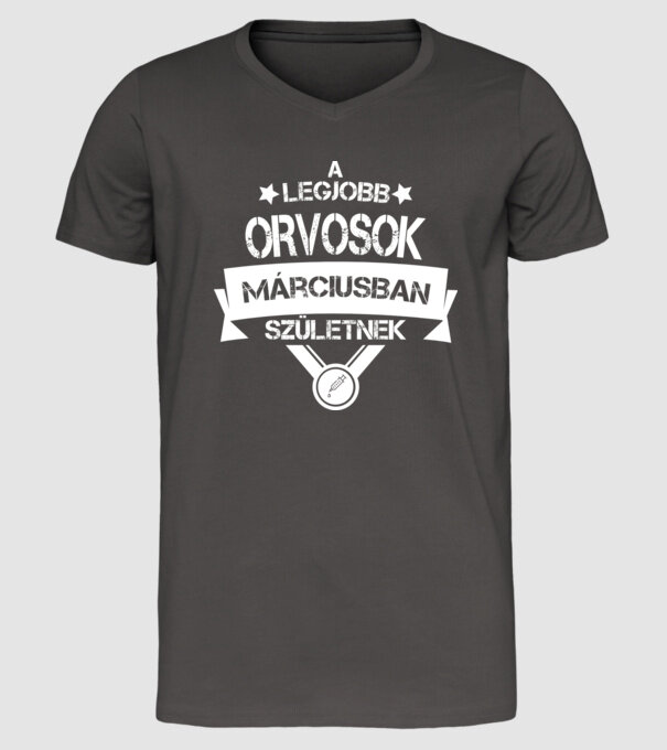  minta sötétszürke pólón