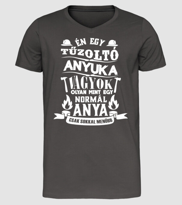  minta sötétszürke pólón
