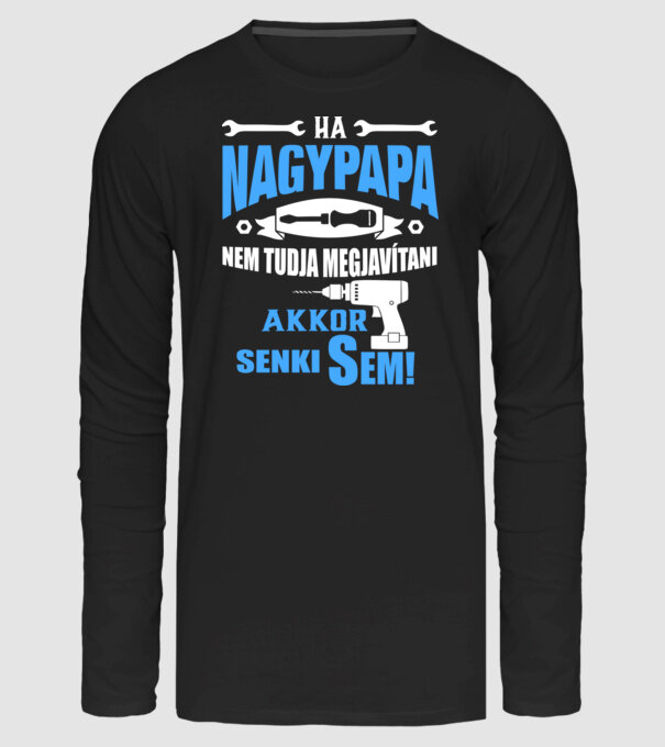  minta fekete pólón