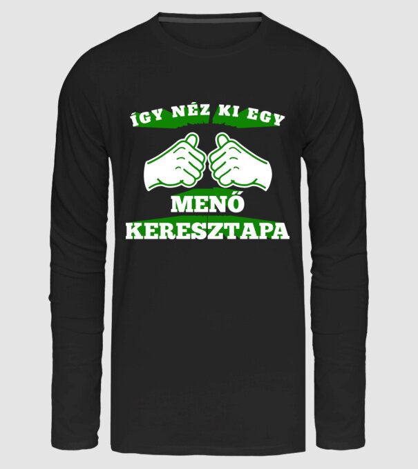  minta fekete pólón