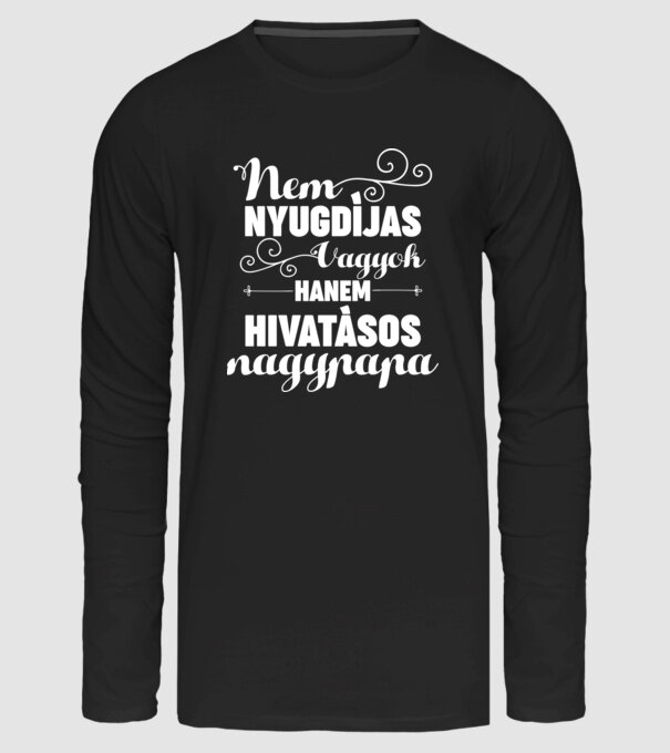  minta fekete pólón