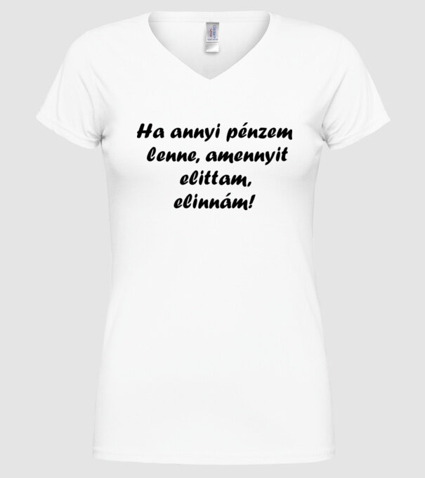  minta fehér pólón