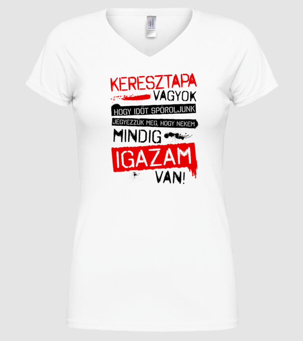  minta fehér pólón