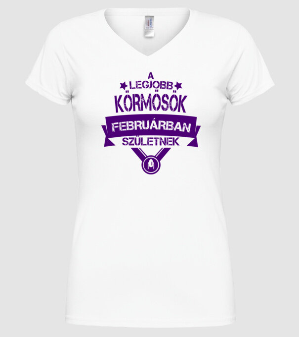  minta fehér pólón