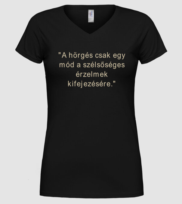  minta fekete pólón